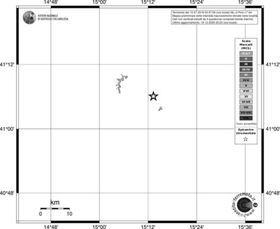 Mappa MCS - territori località