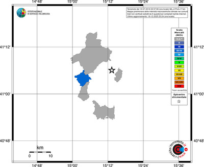 Mappa MCS - territori comuni