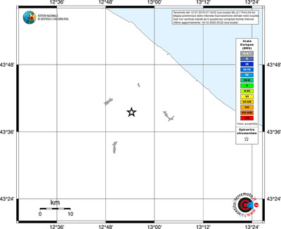 Mappa EMS - territori località