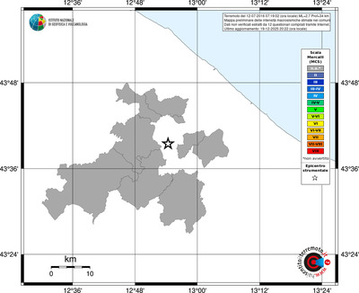 Mappa MCS - territori comuni