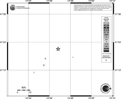 Mappa MCS - territori località