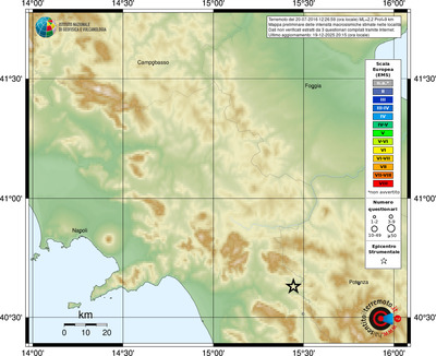 Mappa EMS - località