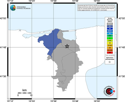Mappa MCS - territori comuni