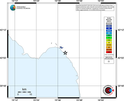 Mappa MCS - territori località