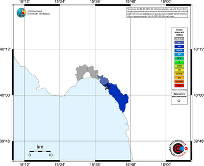 Mappa MCS - territori comuni