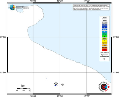 Mappa EMS - territori località