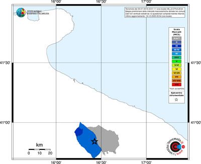 Mappa MCS - territori comuni