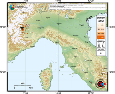 Mappa comuni con almeno 3 questionari