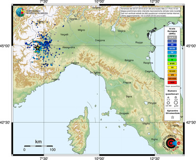 Mappa EMS - località