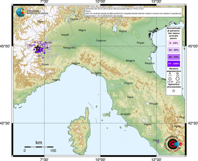 Mappa comuni con almeno 3 questionari