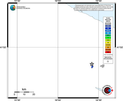 Mappa MCS - territori località