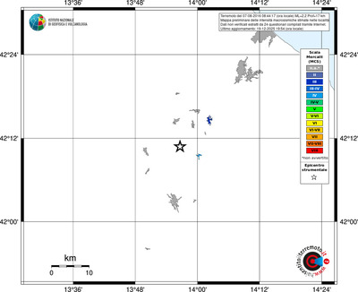 Mappa MCS - territori località