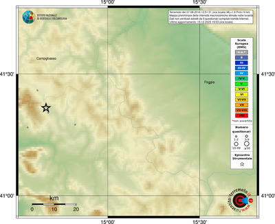 Mappa EMS - località