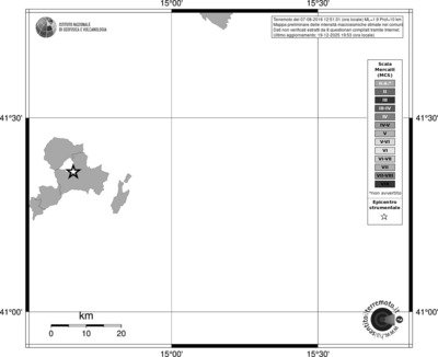 Mappa MCS - territori comuni