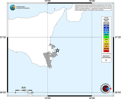 Mappa MCS - territori comuni