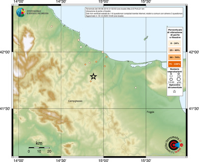 Mappa comuni con almeno 3 questionari