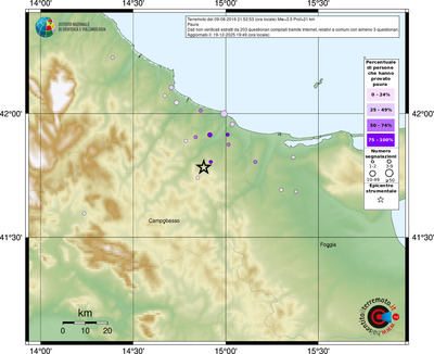 Mappa comuni con almeno 3 questionari