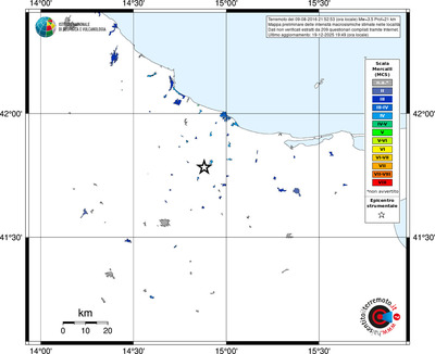 Mappa MCS - territori località