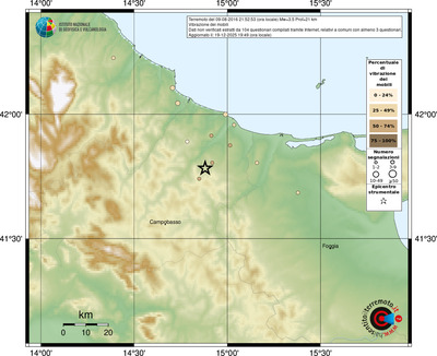 Mappa comuni con almeno 3 questionari
