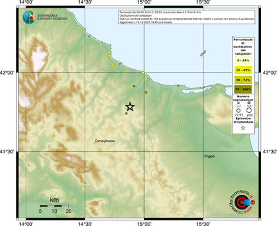 Mappa comuni con almeno 3 questionari