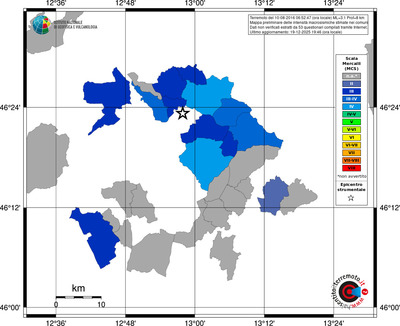 Mappa MCS - territori comuni