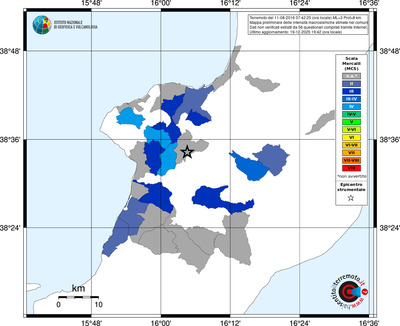 Mappa MCS - territori comuni