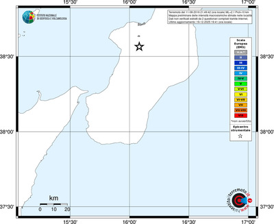 Mappa EMS - territori località