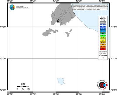 Mappa MCS - territori comuni