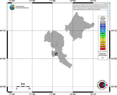 Mappa MCS - territori comuni