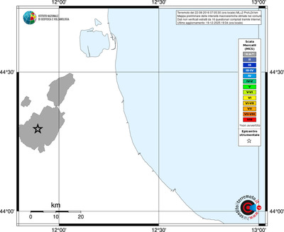 Mappa MCS - territori comuni