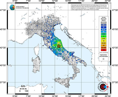 Mappa MCS - territori comunali