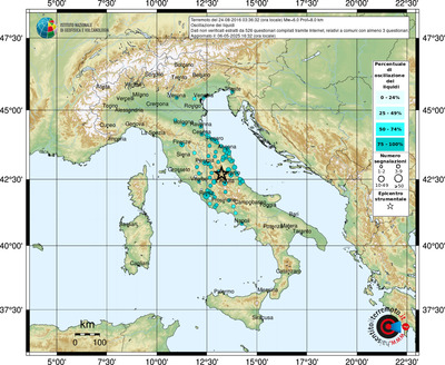 Mappa comuni con almeno 3 questionari