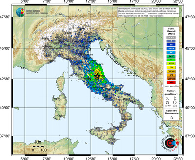Mappa MCS - comuni