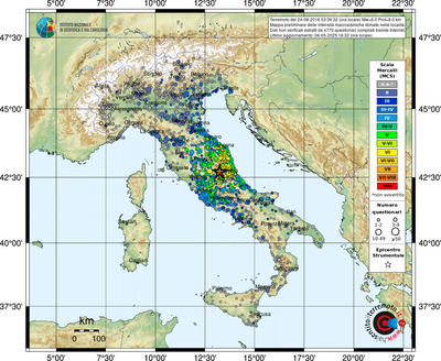 Mappa MCS - località