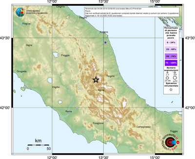 Mappa comuni con almeno 3 questionari