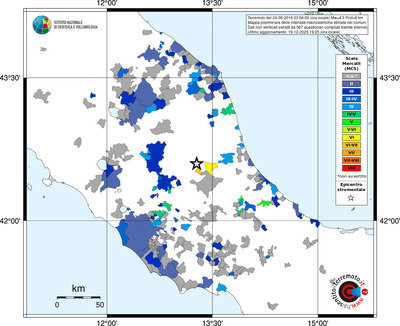 Mappa MCS - territori comuni