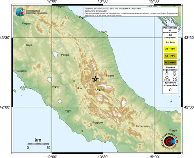 Mappa comuni con almeno 3 questionari