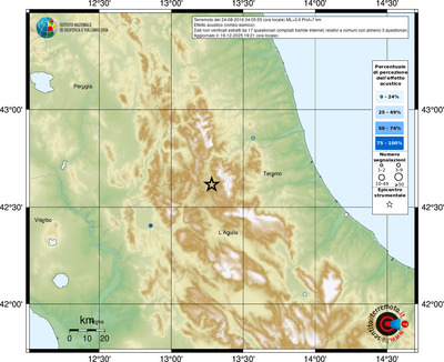 Mappa comuni con almeno 3 questionari