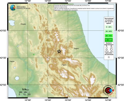 Mappa comuni con almeno 3 questionari