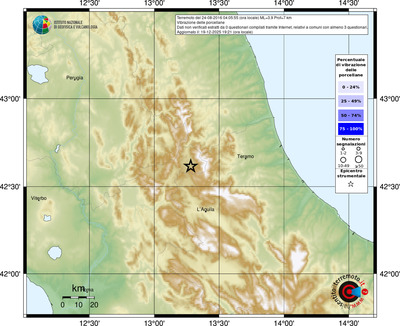 Mappa comuni con almeno 3 questionari