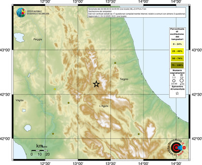 Mappa comuni con almeno 3 questionari