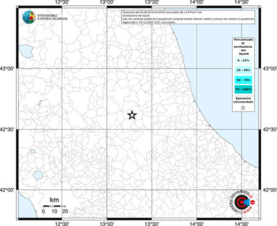 Mappa territorio comunale con almeno 3 questionari