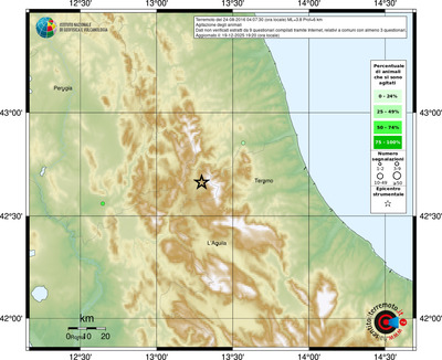 Mappa comuni con almeno 3 questionari