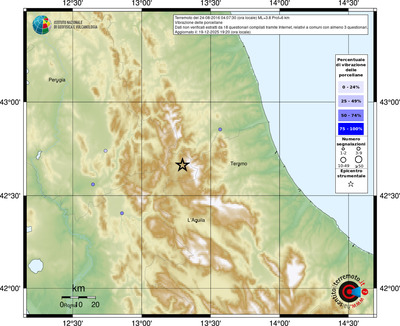 Mappa comuni con almeno 3 questionari