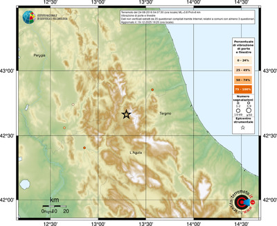 Mappa comuni con almeno 3 questionari