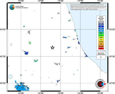 Mappa MCS - territori località