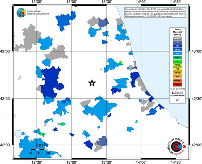 Mappa MCS - territori comuni