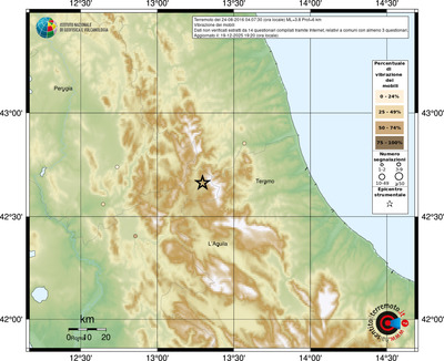 Mappa comuni con almeno 3 questionari