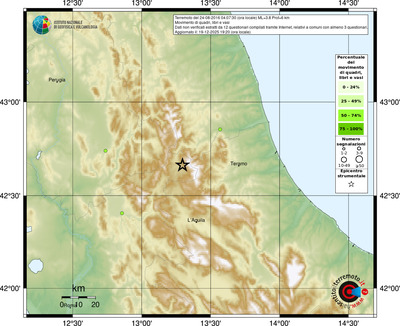 Mappa comuni con almeno 3 questionari