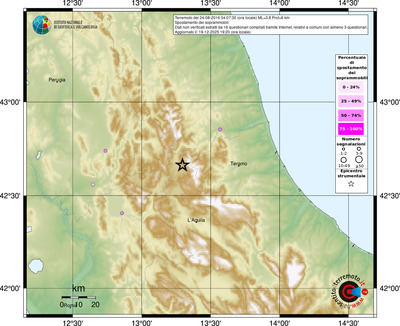 Mappa comuni con almeno 3 questionari
